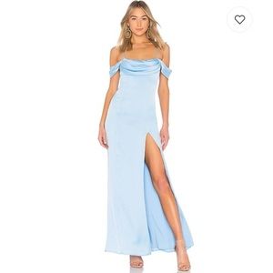 NWOT Majorelle Jane Gown in French Blue dress